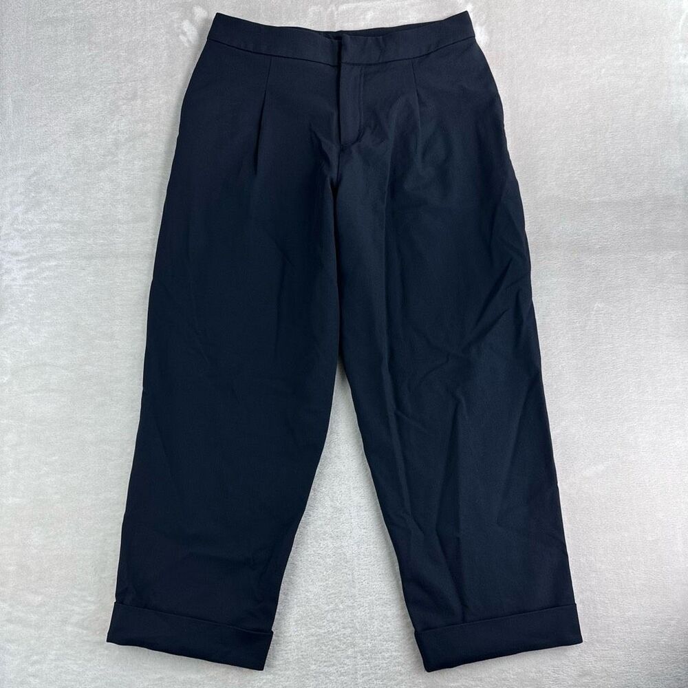 lululemon Pants Womens 8 Black Utilitech Relaxed Fit Mid Rise Travel Trousers 7/